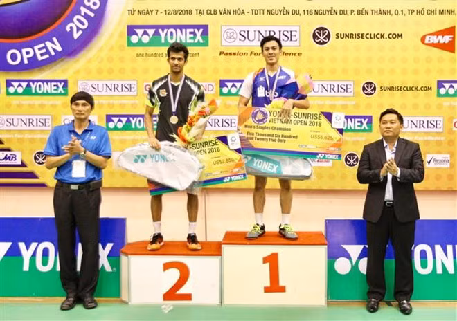 Cierran torneo internacional de bádminton en Ciudad Ho Chi Minh ảnh 1