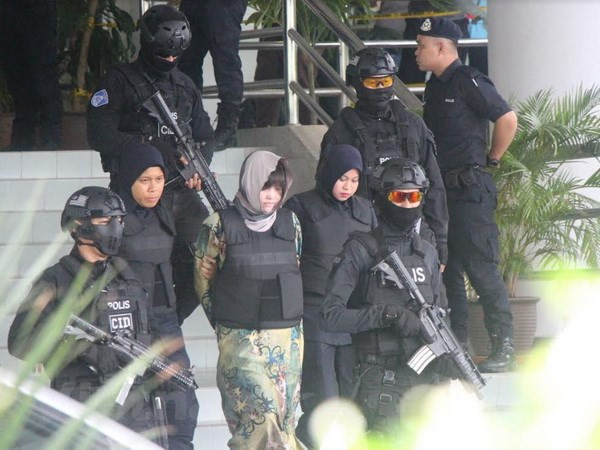 Corte malasia mantiene orden de detención a sospechosa vietnamita por asesinato de norcoreano ảnh 1 Corte malasia mantiene orden de detención a sospechosa vietnamita por asesinato de norcoreano ảnh 1