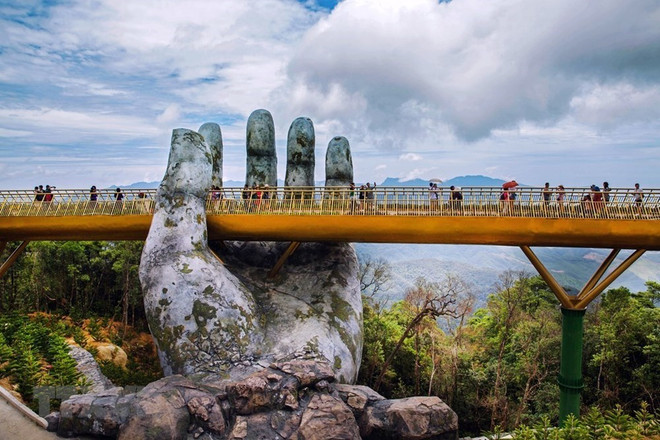India quiere construir enlaces simbólicos para el turismo como el Puente Dorado en Vietnam ảnh 4 India quiere construir enlaces simbólicos para el turismo como el Puente Dorado en Vietnam ảnh 4