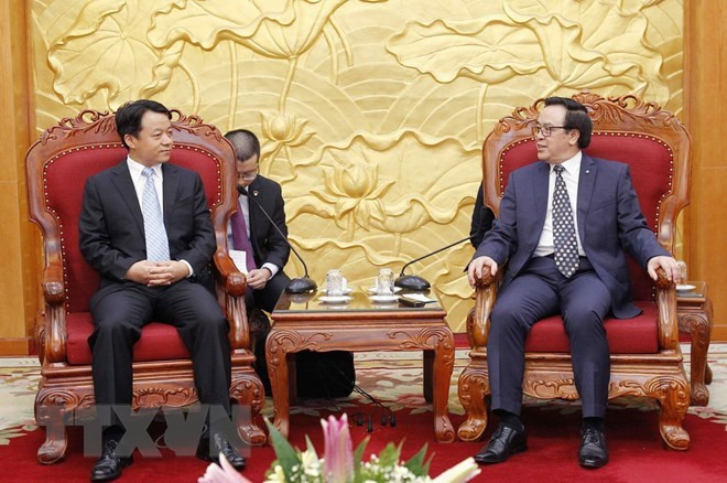 Delegación juvenil de China visita Vietnam ảnh 1 Delegación juvenil de China visita Vietnam ảnh 1