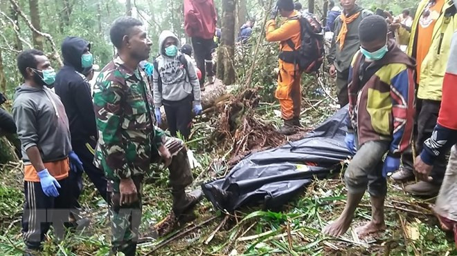 Un niño sobreviviente en accidente de avioneta en Indonesia ảnh 1 Un niño sobreviviente en accidente de avioneta en Indonesia ảnh 1