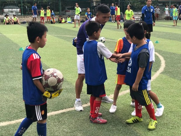 Alianza de clubes de fútbol europeos impulsa programa de formación en Vietnam ảnh 1 Alianza de clubes de fútbol europeos impulsa programa de formación en Vietnam ảnh 1
