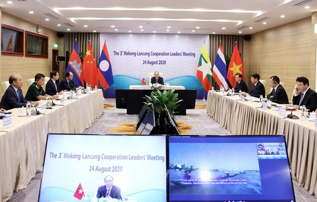 Premier vietnamita asiste a tercera reunión de líderes de Cooperación Mekong-Lancang ảnh 1 Premier vietnamita asiste a tercera reunión de líderes de Cooperación Mekong-Lancang ảnh 1