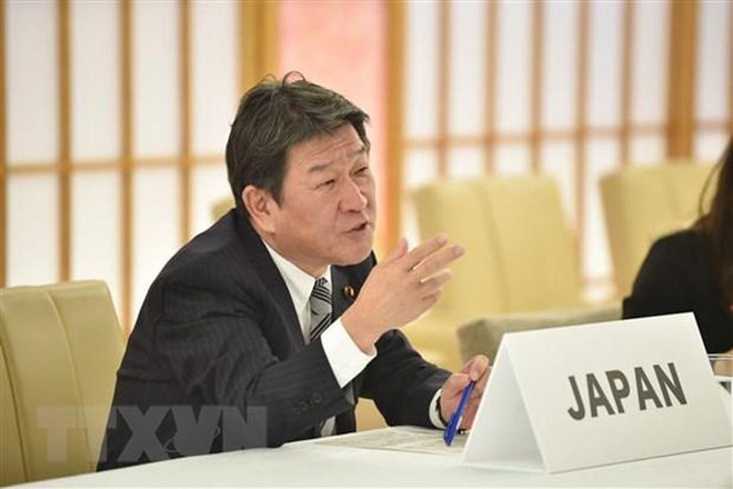 Canciller de Japón realiza gira por Papúa Nueva Guinea, Camboya, Laos y Myanmar ảnh 1
