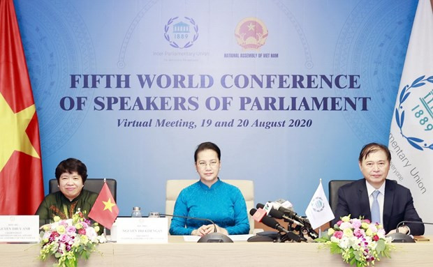 Concluye Conferencia Mundial de Presidentes del Parlamento ảnh 1 Concluye Conferencia Mundial de Presidentes del Parlamento ảnh 1