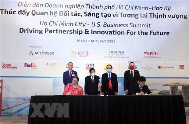Ciudad Ho Chi Minh y Estados Unidos cooperan en desarrollo de ciudad inteligente ảnh 1 Ciudad Ho Chi Minh y Estados Unidos cooperan en desarrollo de ciudad inteligente ảnh 1
