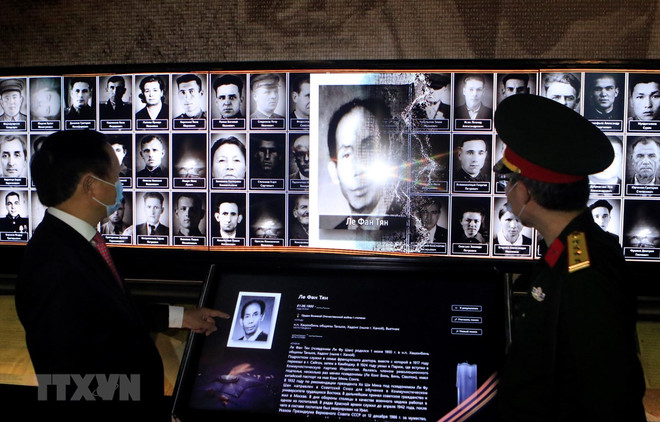 Enaltecen en Rusia a héroes vietnamitas que lucharon en la Gran Guerra Patria ảnh 1 Enaltecen en Rusia a héroes vietnamitas que lucharon en la Gran Guerra Patria ảnh 1