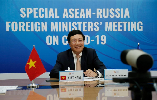 Exhorta Vietnam mayor cooperación Rusia-ASEAN en lucha contra COVID-19 ảnh 1 Exhorta Vietnam mayor cooperación Rusia-ASEAN en lucha contra COVID-19 ảnh 1