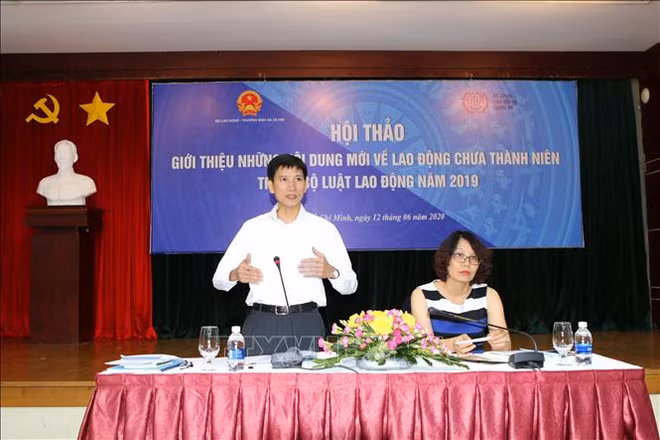 Analizan en Vietnam normas jurídicas relacionadas con empleados adolecentes ảnh 1