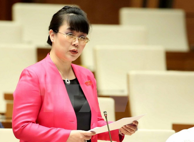 Consejo Popular de Hanoi aprueba suspensión de funciones de una diputada ảnh 1 Consejo Popular de Hanoi aprueba suspensión de funciones de una diputada ảnh 1