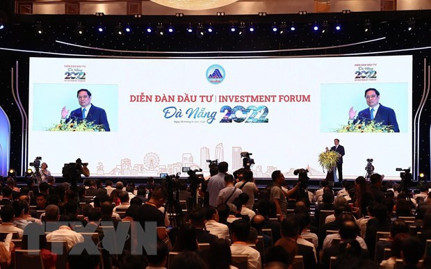 Premier vietnamita asiste al Foro de Inversión Da Nang 2022 ảnh 1