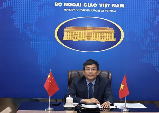 Vietnam y China sostienen conversaciones sobre cooperación bilateral ảnh 1 Vietnam y China sostienen conversaciones sobre cooperación bilateral ảnh 1