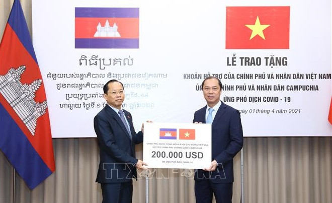 Destacan nexos de solidaridad entre Vietnam y Camboya ảnh 1 Destacan nexos de solidaridad entre Vietnam y Camboya ảnh 1