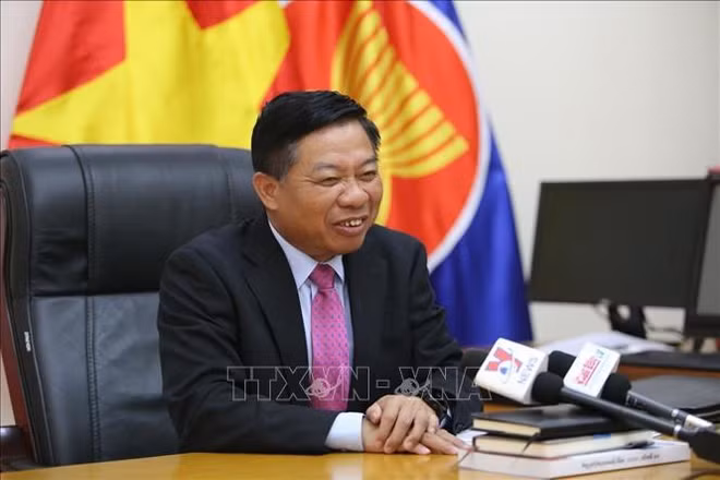 Desarrollan sin cesar relaciones Vietnam-Camboya ảnh 1