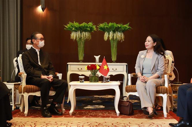 Múltiples actividades de vicepresidenta de Vietnam en Tailandia ảnh 3 Múltiples actividades de vicepresidenta de Vietnam en Tailandia ảnh 3