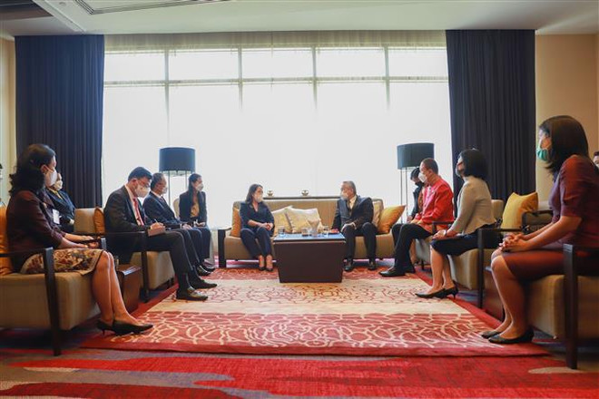 Múltiples actividades de vicepresidenta de Vietnam en Tailandia ảnh 1 Múltiples actividades de vicepresidenta de Vietnam en Tailandia ảnh 1