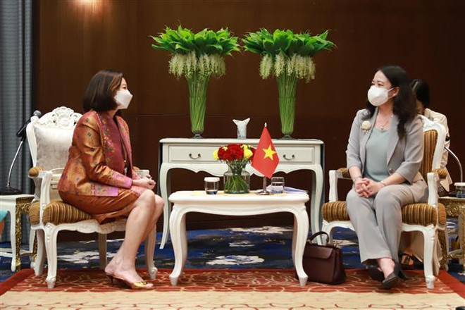 Múltiples actividades de vicepresidenta de Vietnam en Tailandia ảnh 4 Múltiples actividades de vicepresidenta de Vietnam en Tailandia ảnh 4
