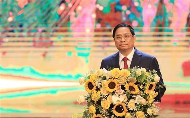 Premio Nacional de Periodismo de Vietnam honra aportes de periodistas, destaca premier ảnh 1 Premio Nacional de Periodismo de Vietnam honra aportes de periodistas, destaca premier ảnh 1