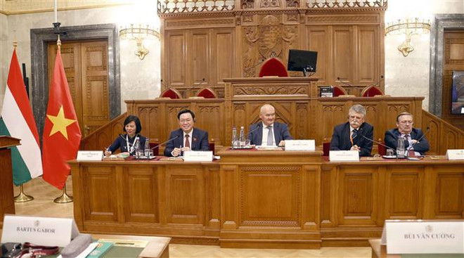 Vietnam y Hungría debaten sobre perfeccionamiento del marco jurídico de economía verde ảnh 1 Vietnam y Hungría debaten sobre perfeccionamiento del marco jurídico de economía verde ảnh 1
