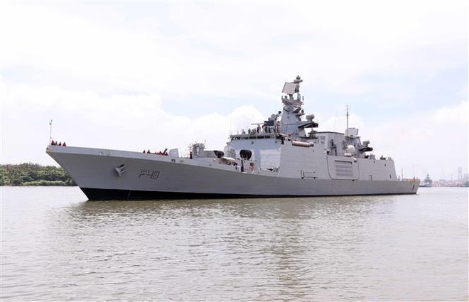 Flota de Armada india realiza visita de amistad a Ciudad Ho Chi Minh ảnh 2 Flota de Armada india realiza visita de amistad a Ciudad Ho Chi Minh ảnh 2