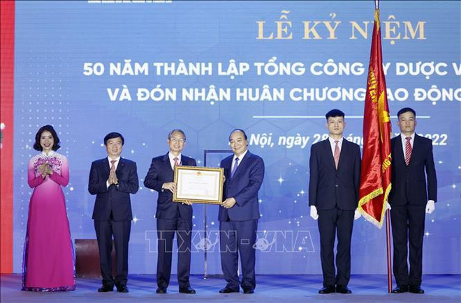 Elogian aportes de Corporación Farmacéutica de Vietnam al desarrollo nacional ảnh 1 Elogian aportes de Corporación Farmacéutica de Vietnam al desarrollo nacional ảnh 1