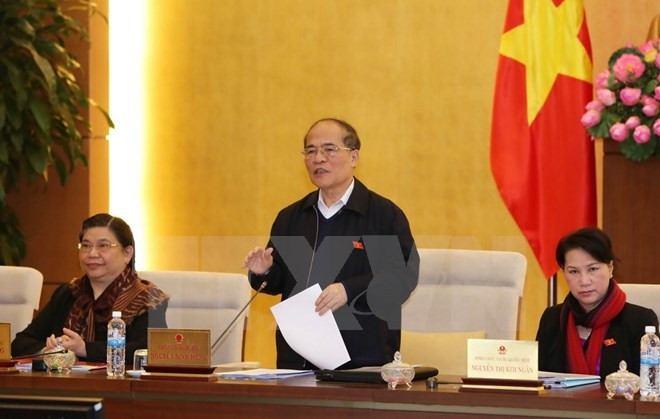 Concluye reunión 45 del Comité Permanente del Parlamento de Vietnam ảnh 1 Concluye reunión 45 del Comité Permanente del Parlamento de Vietnam ảnh 1
