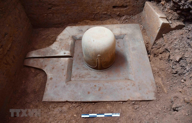 Descubren estatua linga-yoni más grande de Vietnam ảnh 1