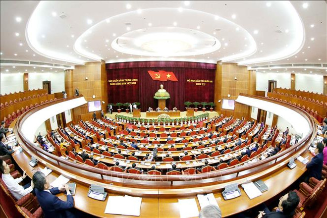 Resaltan resultados del XII pleno del Comité Central del Partido Comunista de Vietnam ảnh 1 Resaltan resultados del XII pleno del Comité Central del Partido Comunista de Vietnam ảnh 1