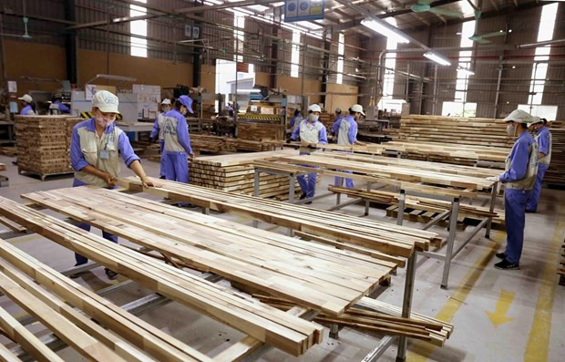 Sector maderero de Vietnam experimenta resultado alentador en exportaciones ảnh 1 Sector maderero de Vietnam experimenta resultado alentador en exportaciones ảnh 1