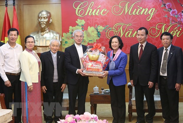 Aprecia dirigente partidista de Vietnam aportes del Comité de Solidaridad Católica ảnh 1 Aprecia dirigente partidista de Vietnam aportes del Comité de Solidaridad Católica ảnh 1
