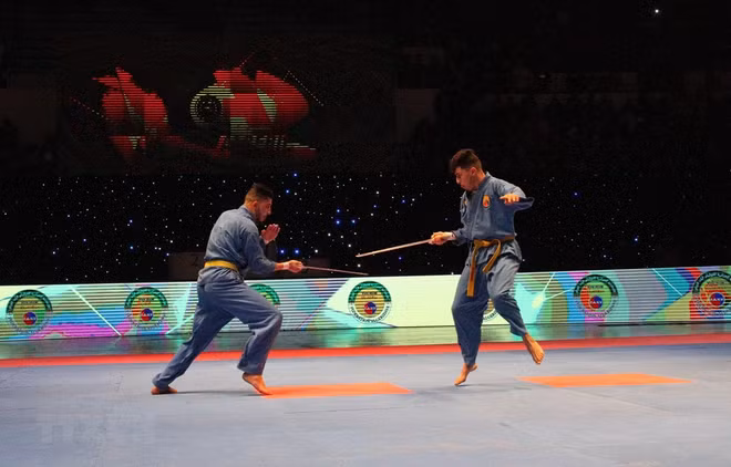 Concluye el XVII Campeonato Nacional del Arte Marcial vietnamita Vovinam en Argelia ảnh 1