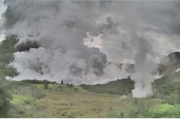 Evacua Filipinas a miles de personas por erupción volcánica ảnh 1 Evacua Filipinas a miles de personas por erupción volcánica ảnh 1