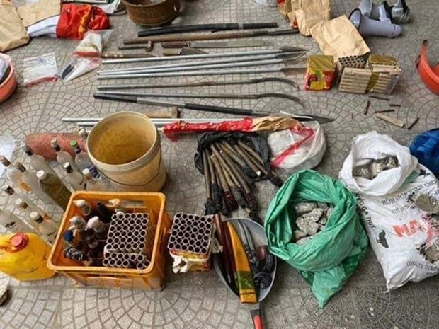 Inician procedimiento legal a 22 individuos en disturbio en Dong Tam ảnh 1 Inician procedimiento legal a 22 individuos en disturbio en Dong Tam ảnh 1