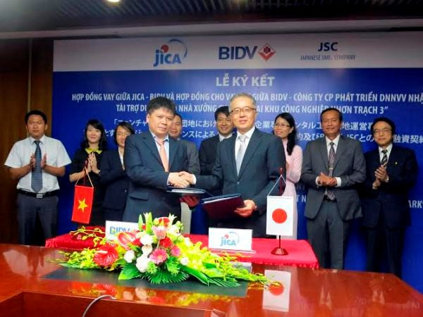 BIDV y JICA firman acuerdo de préstamo crediticio ảnh 1 BIDV y JICA firman acuerdo de préstamo crediticio ảnh 1