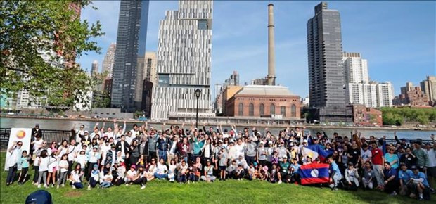 Preside Vietnam celebración de carrera amistosa de ASEAN en Nueva York ảnh 1 Preside Vietnam celebración de carrera amistosa de ASEAN en Nueva York ảnh 1