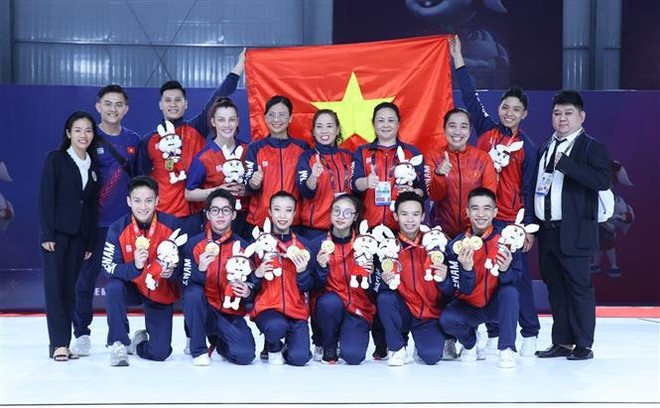 Vietnam se mantiene en la cima del medallero de SEA Games 32 con 107 oros ảnh 1