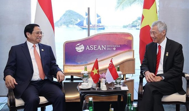 Vietnam y Singapur acuerdan robustecer cooperación multifacética ảnh 1 Vietnam y Singapur acuerdan robustecer cooperación multifacética ảnh 1