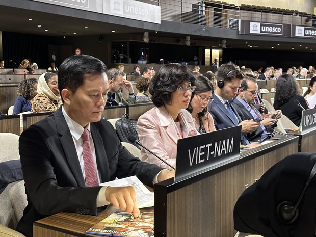 Vietnam promueve cooperación multilateral y vínculos con áreas profesionales de UNESCO ảnh 1 Vietnam promueve cooperación multilateral y vínculos con áreas profesionales de UNESCO ảnh 1