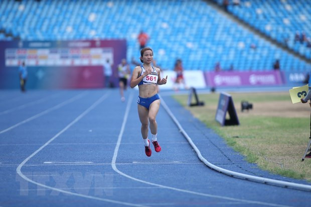 AFP resalta actuación excelente de atleta vietnamita en SEA Games 32 ảnh 1