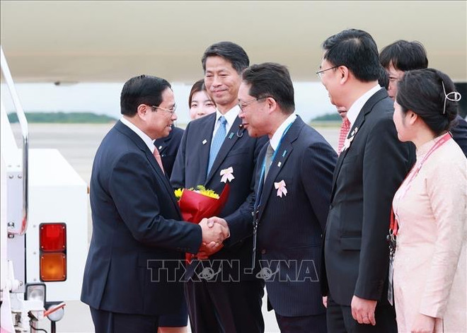 Primer Ministro de Vietnam llega a Hiroshima ảnh 1 Primer Ministro de Vietnam llega a Hiroshima ảnh 1