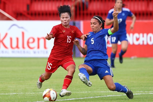 SEA Games 32: Vietnam avanza a las semifinales del fútbol femenino pese a derrota ante Filipinas ảnh 1 SEA Games 32: Vietnam avanza a las semifinales del fútbol femenino pese a derrota ante Filipinas ảnh 1