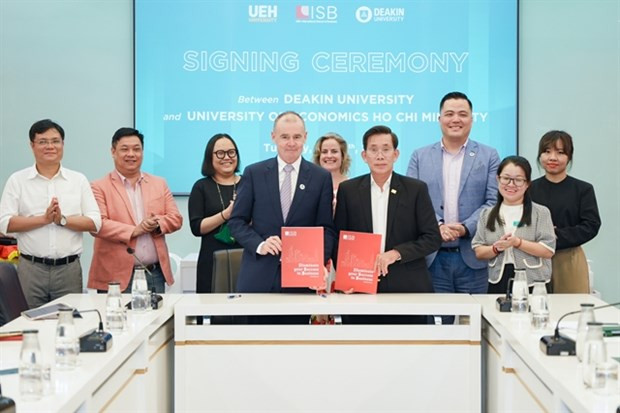 Universidad de Economía de Ciudad Ho Chi Minh coopera con su contraparte australiana ảnh 1