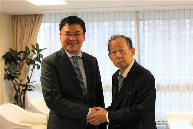 Alianza Parlamentaria de Amistad Japón-Vietnam dispuesta a impulsar nexos bilaterales ảnh 2 Alianza Parlamentaria de Amistad Japón-Vietnam dispuesta a impulsar nexos bilaterales ảnh 2