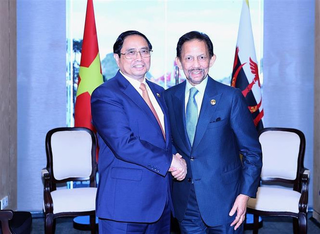 Primer ministro de Vietnam se reúne con sultán de Brunei ảnh 2 Primer ministro de Vietnam se reúne con sultán de Brunei ảnh 2