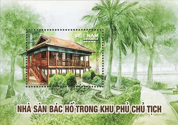 Lanza Vietnam colección de estampillas postales de casa sobre pilotes del Tío Ho ảnh 1 Lanza Vietnam colección de estampillas postales de casa sobre pilotes del Tío Ho ảnh 1