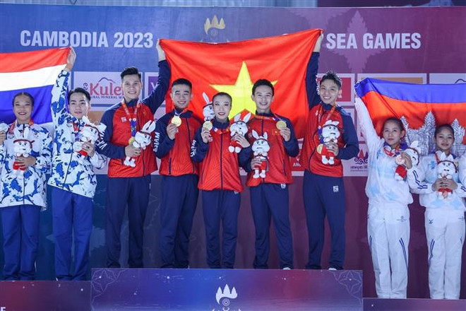 Vietnam cosecha su 90ª medalla de oro en SEA Games 32 ảnh 1 Vietnam cosecha su 90ª medalla de oro en SEA Games 32 ảnh 1