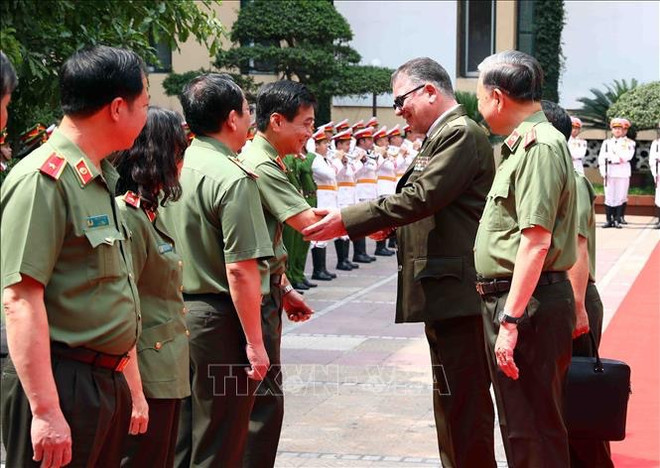 Ministerio de Seguridad Pública fomenta cooperación con Ministerio del Interior de Cuba ảnh 2 Ministerio de Seguridad Pública fomenta cooperación con Ministerio del Interior de Cuba ảnh 2