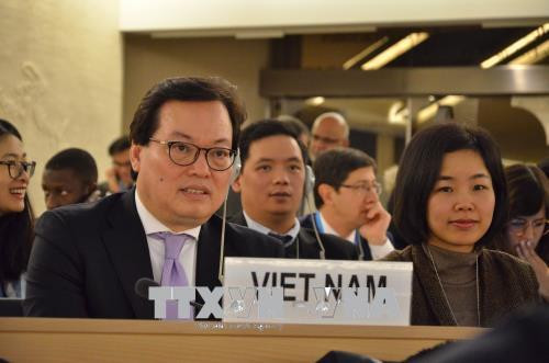 Vietnam asiste a reunión 37 del Consejo de Derechos Humanos de la ONU en Ginebra ảnh 1 Vietnam asiste a reunión 37 del Consejo de Derechos Humanos de la ONU en Ginebra ảnh 1