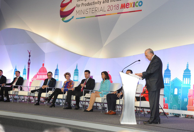 Vietnam participa en conferencia ministerial de OCDE en México ảnh 2 Vietnam participa en conferencia ministerial de OCDE en México ảnh 2