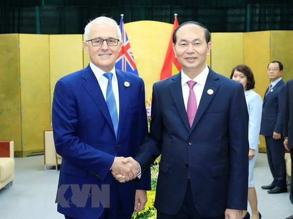 Felicitaciones de dirigentes vietnamitas por aniversario de nexos diplomáticos Vietnam- Australia ảnh 1 Felicitaciones de dirigentes vietnamitas por aniversario de nexos diplomáticos Vietnam- Australia ảnh 1